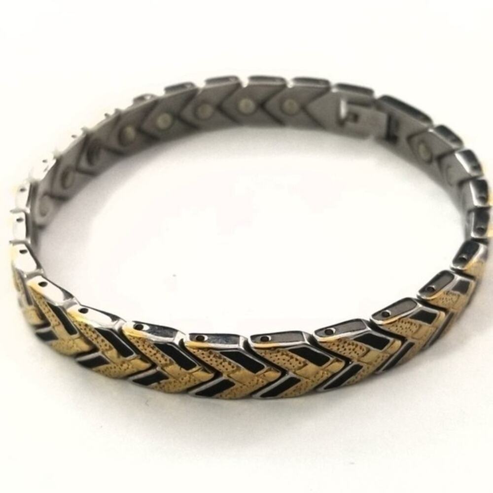 New 316L stainless steel bracelet men women size 8‎ inches